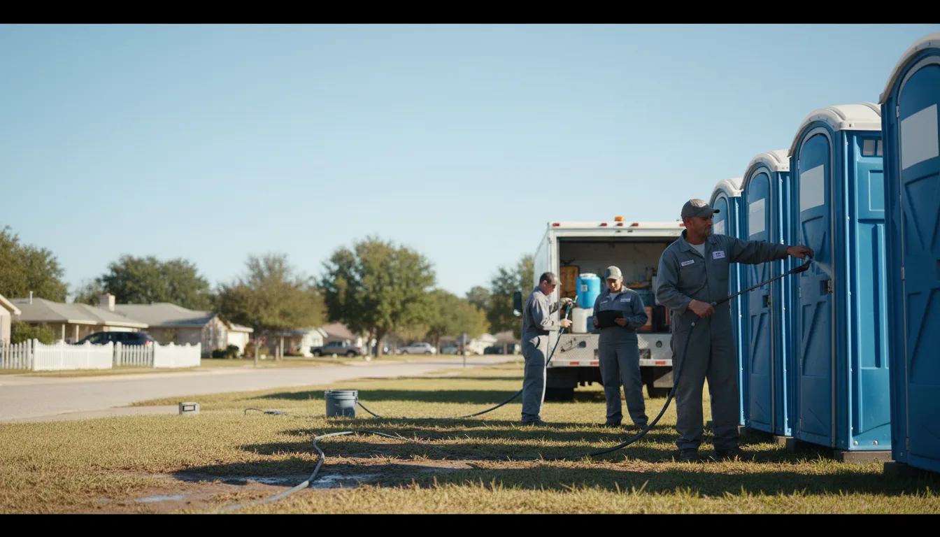 Long-Term Portable Toilet Rental in Riegelwood, NC near me